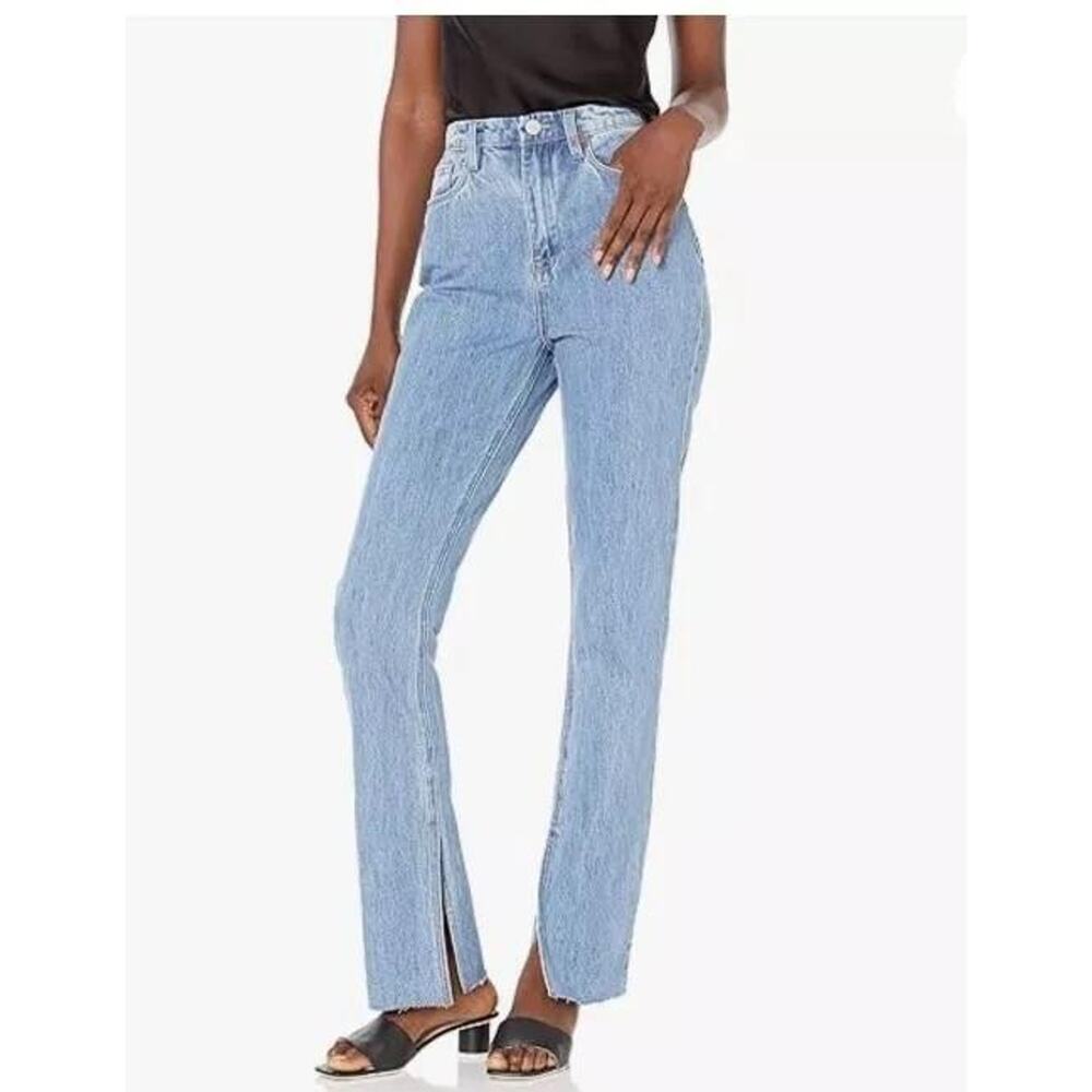BlankNYC Women's The Cooper Long Slim Straight Leg Jeans Blue NEW ~ Size 26